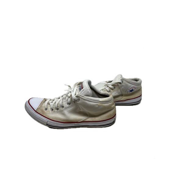 Converse CTAS Hi Street White Sneakers M 13 W 15 - Picture 2 of 7